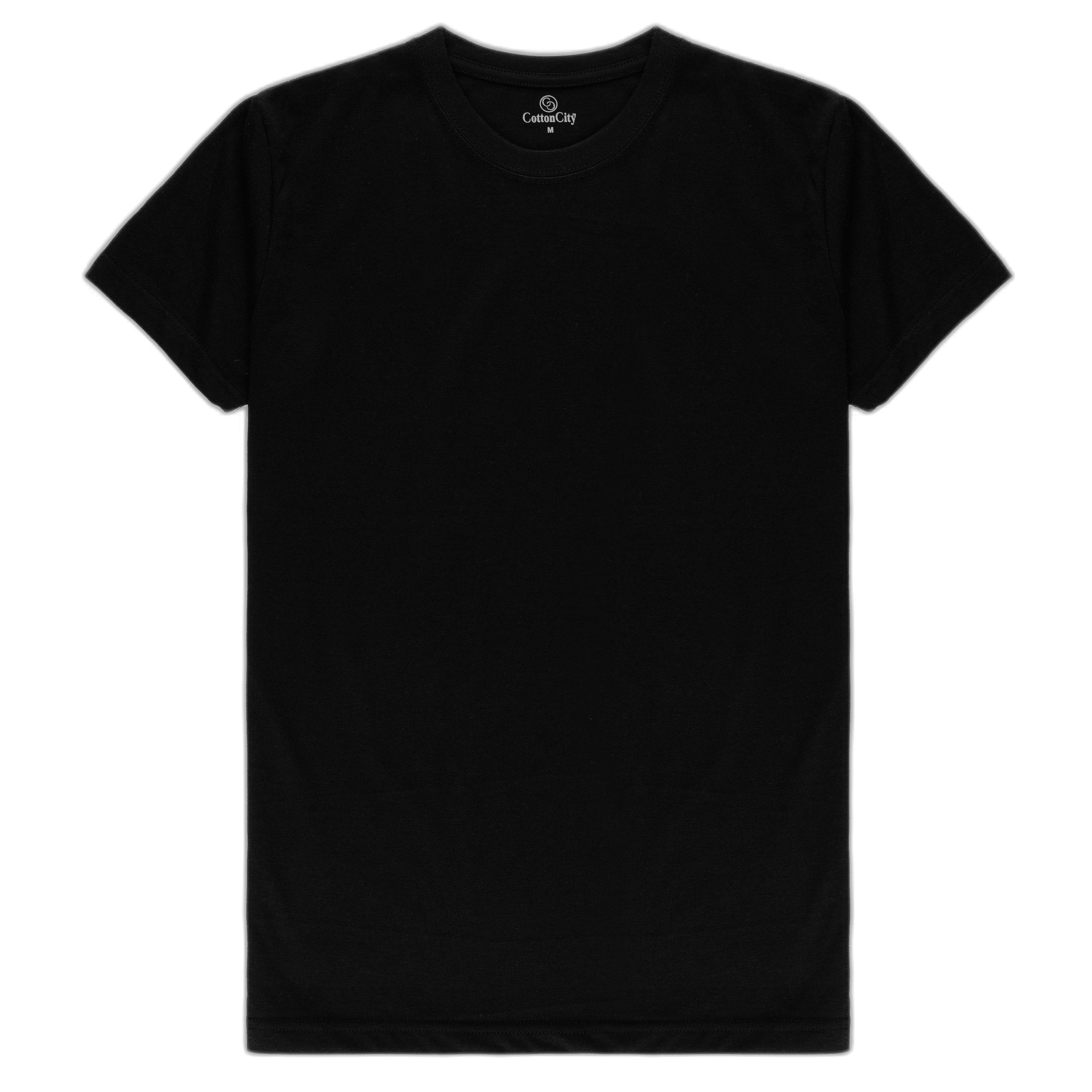 Cotton City Essential Crew - Black